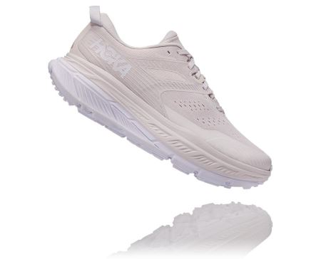 Hoka One One Stinson Atr 6 - Tenis Corrida Trilha Mulher Branco | PT-bH2v5XX